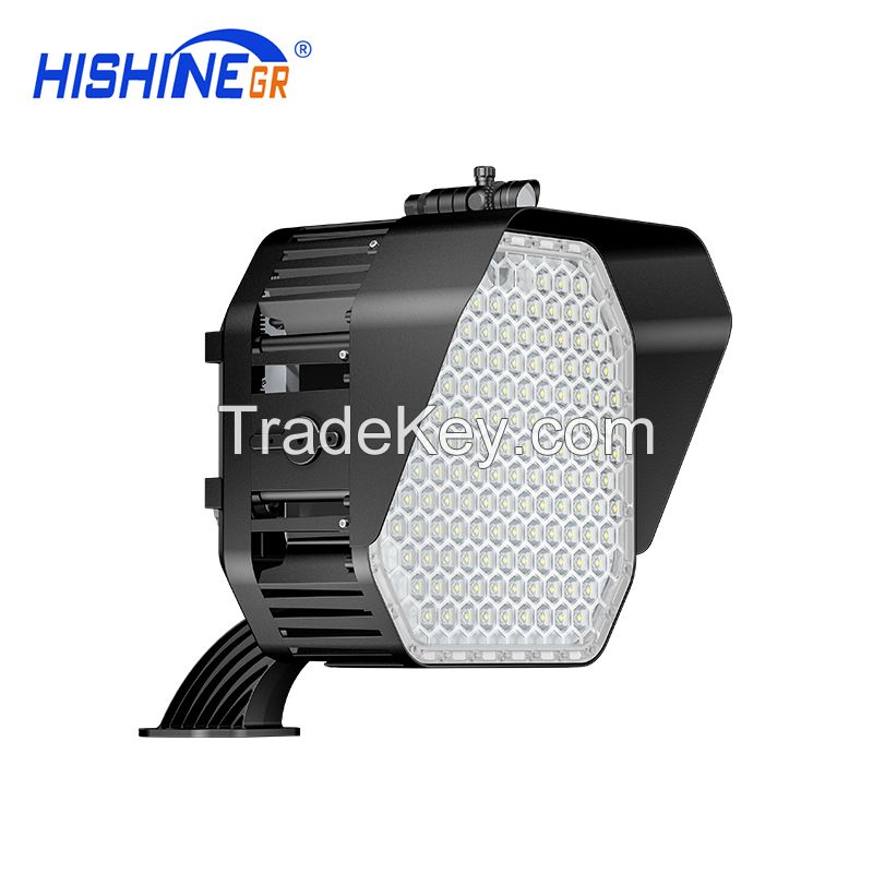 High Lumen 190LM/W 600W LED Stadium Light IP66 Waterproof Outdoor led Flood light 15/30/45/60 DEG