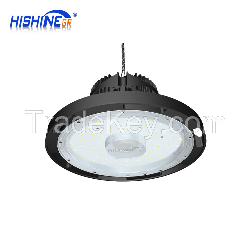 Integrated Sensor Hiding UFO LED High Bay Light IP65 100W 140LM LED industrial warehouse workshop factory