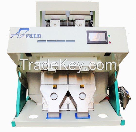 CCD Intelligent Rice Color Sorter Machine Sticky rice color sorter Grain processing machine