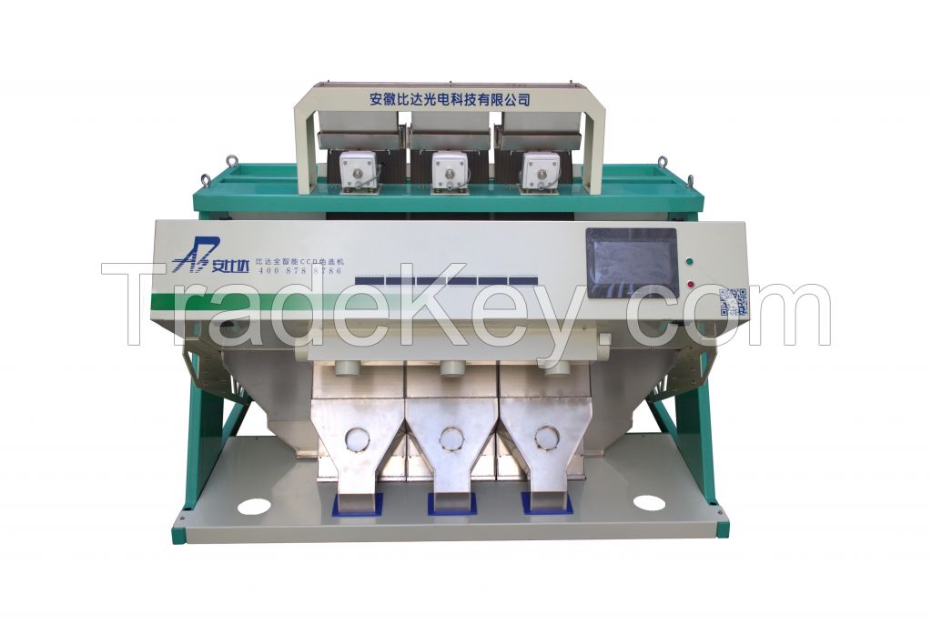 CCD Intelligent Rice Color Sorter Machine Sticky rice color sorter Grain processing machine