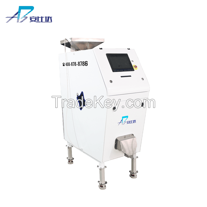 MINI Color Sorter Machine for plastic, rice, grain, coffee, nut sorting