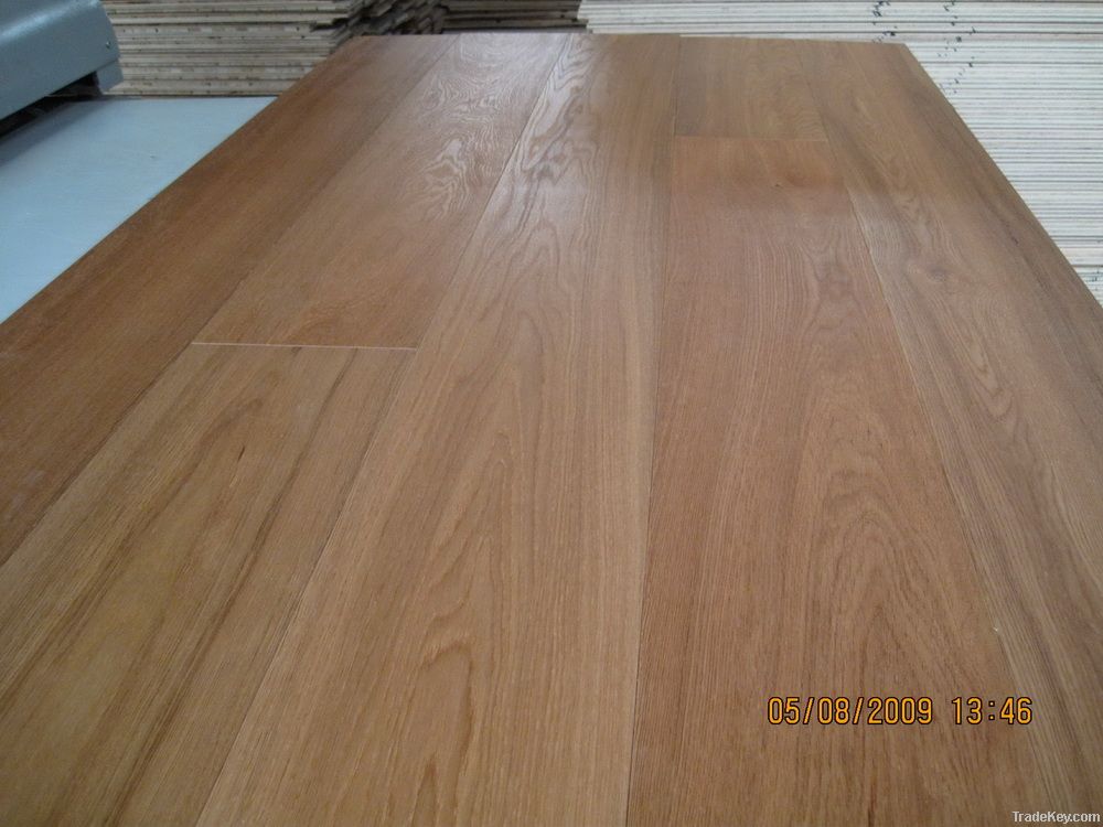 oak, walnut, maple, cherry, acacia, teak multi layer engineered flooring