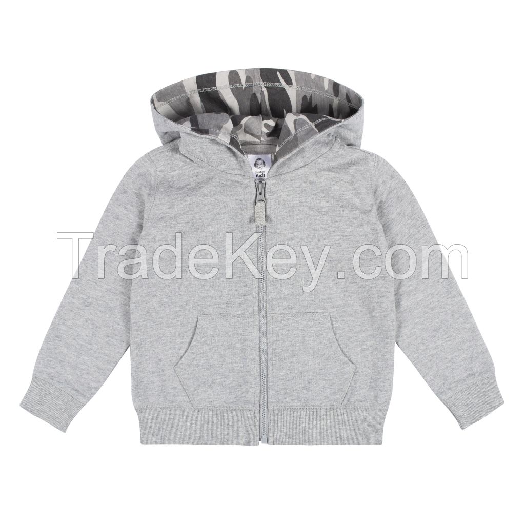 Gerber Kids Infant &amp; Toddler Boys Heather Gray Hoodie