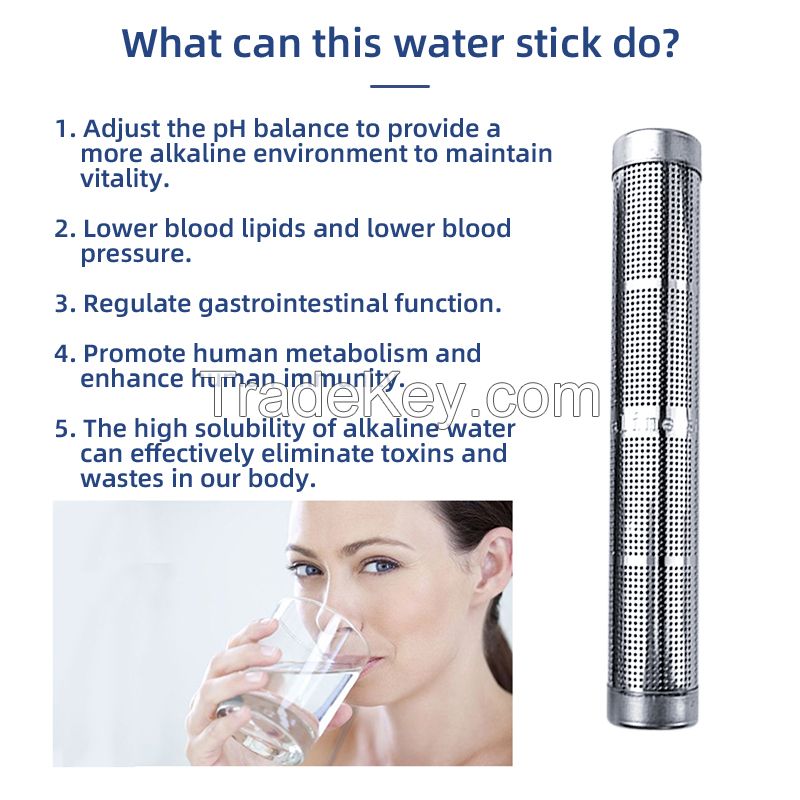 Customized round dense hole hydrogen alkaline water stick