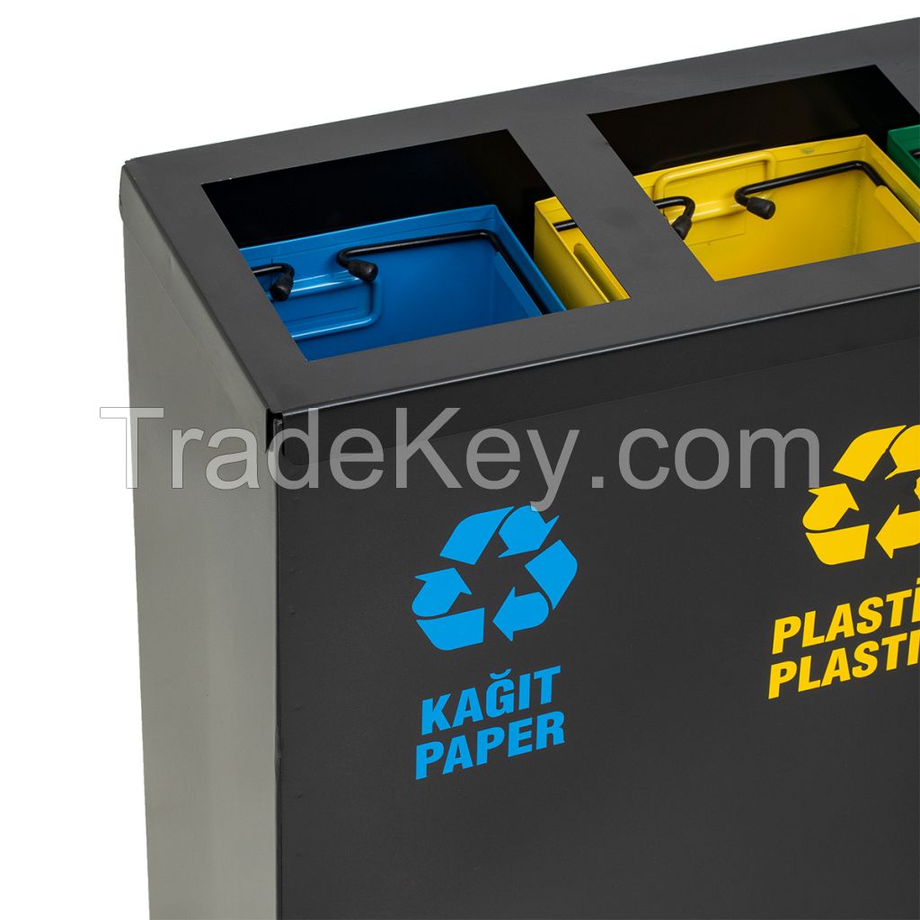 Ovata-432 5â��Part Recycle Bin + Battery Box