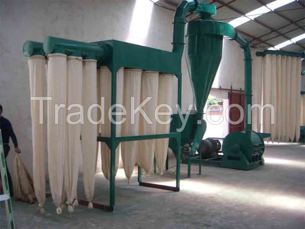 wood powder machine