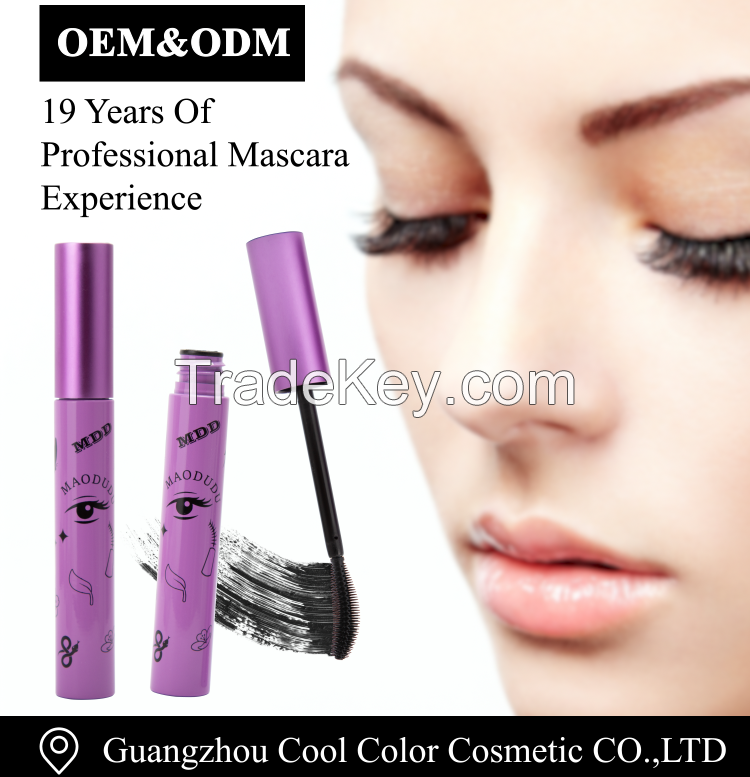 Custom vegan waterproof thick lengthening eyes beauty makeups products mascara