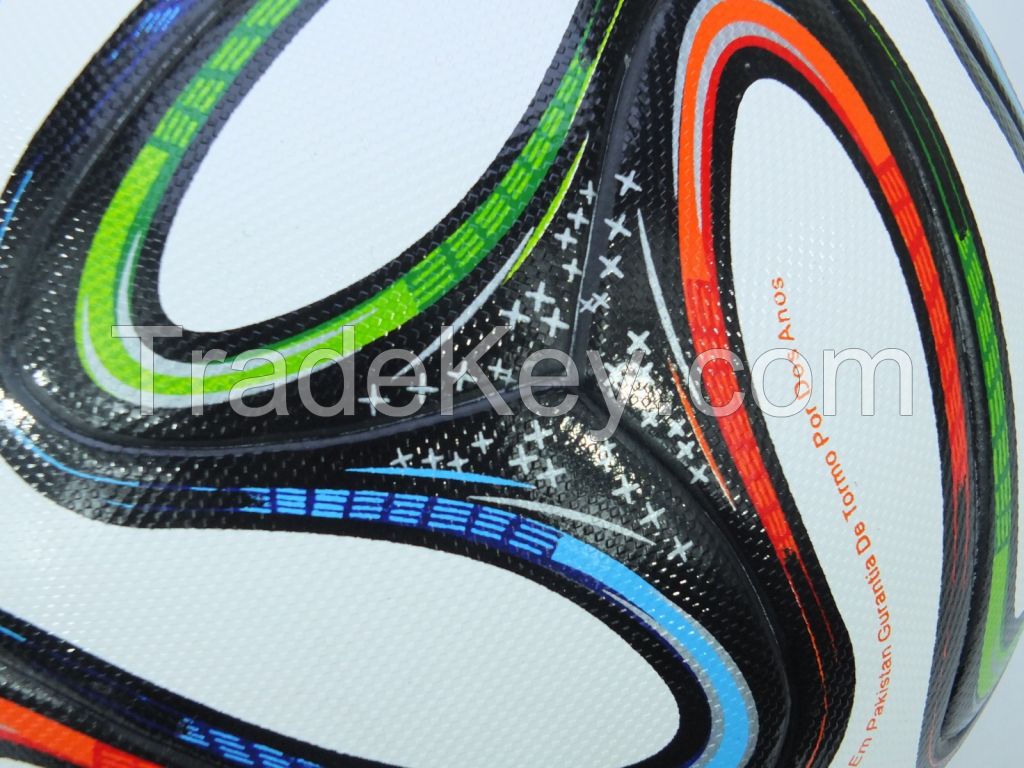 Brazuca Competation Match Ball Size 5 Soccer Ball Brazil 2014 Football Thermal Bonded