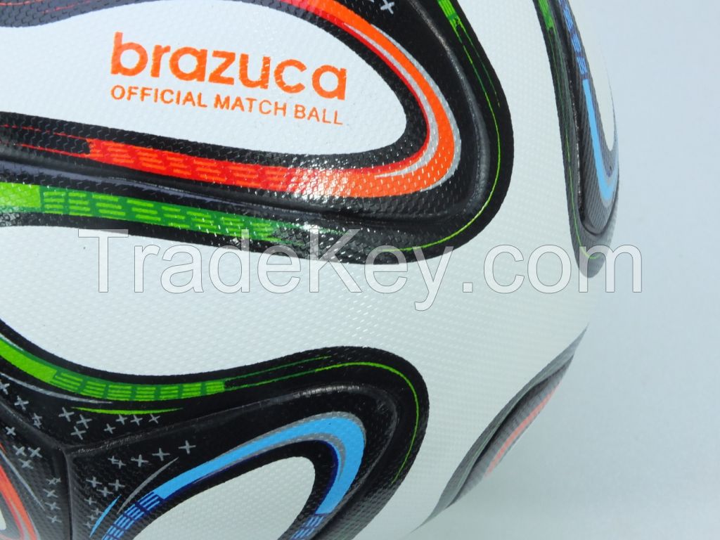 Brazuca Competation Match Ball Size 5 Soccer Ball Brazil 2014 Football Thermal Bonded