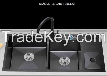 2023 LOSN stainless steel kitchen sink without tap