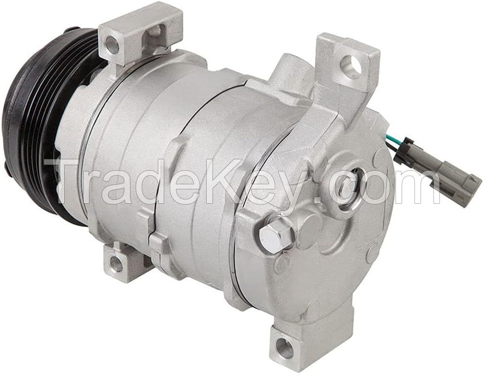  New air  AC Compressor &amp; A/C Clutch For Chevy Silverado Suburban Tahoe Avalanche Colorado Express GMC Sierra Yukon Canyon Savana - 10364873 1136642 12624430, 12647259 15068853, 15068854 1508161 15081861, 15100337 15100338 15169965, 1520941 15-20941 1