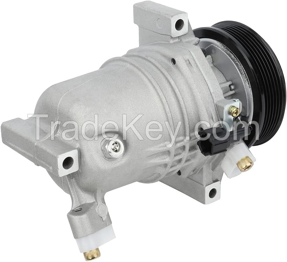 New AC Compressor Compatible with for Cube 2009-2010 for Versa 2007-2012 Replaces OE Auto Repair Compressors