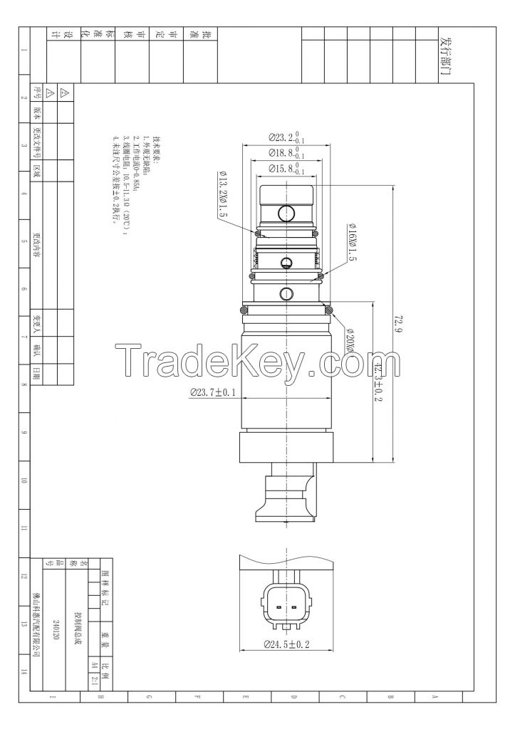  A/C Compressor CONTROL VALVE For K2 K3 HYUNDAI BMW MIMI X1