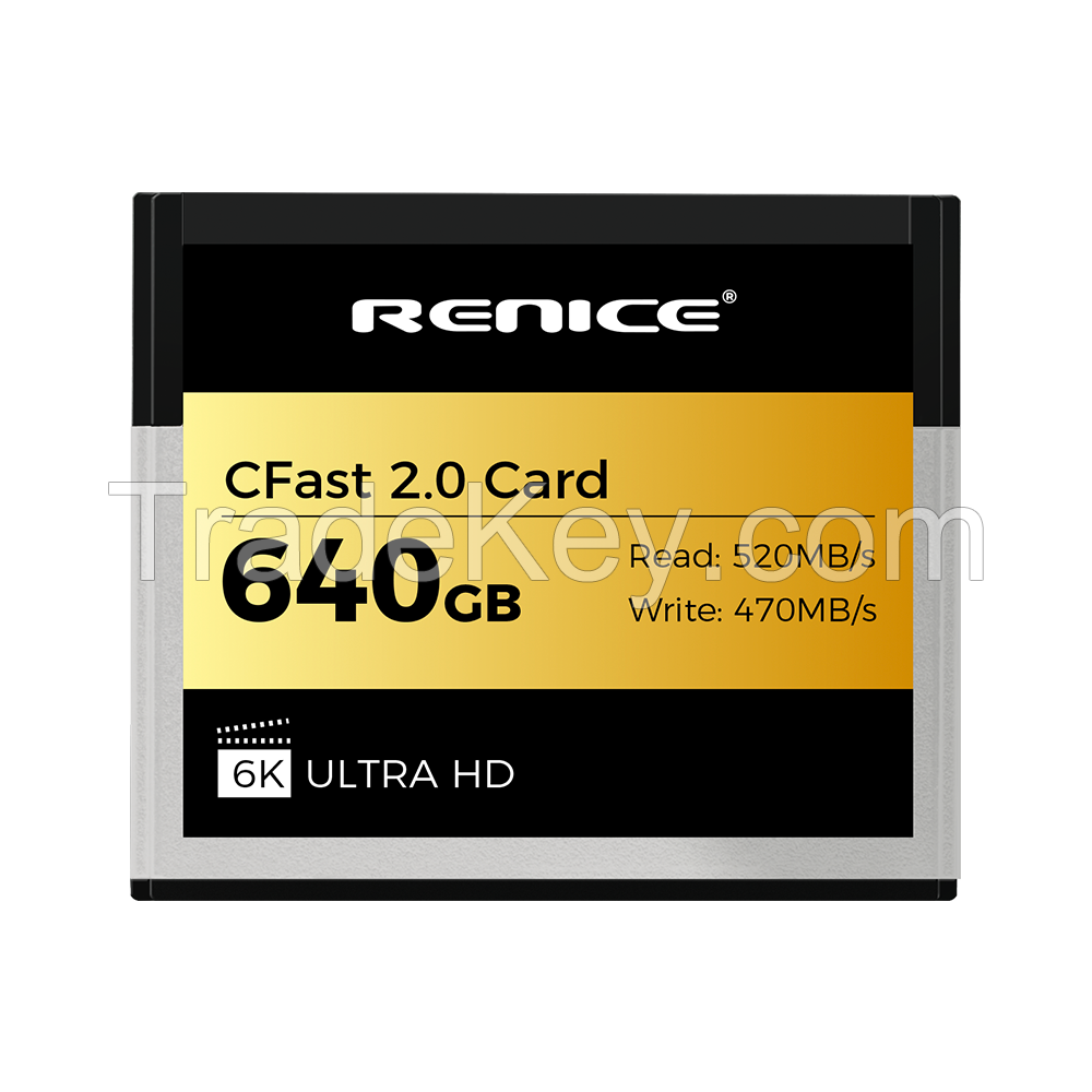 RENICE CFast 2.0 Card 640GB Memory Card