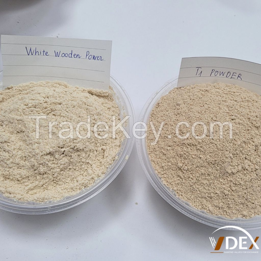 White Wood Powder for making paper