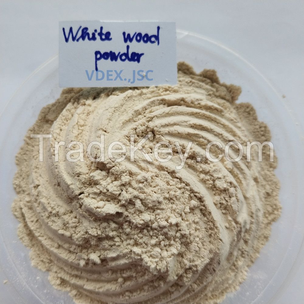 White Wood Powder for making paper