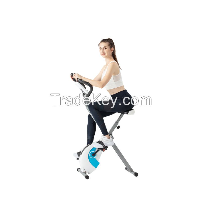 Kangsheng fitness bike magnetic control foldable spinning bike slimming fat burning magnetic control aerobic exercise equipment exercise lower limbs