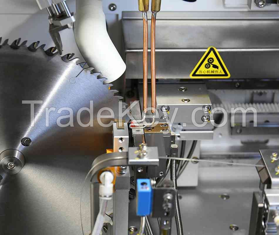 HSC 790A CNC automatic circular saw blade welding machine TCT PCD brazing machine use wire and strap solder