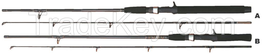 Wholesale Casting Fishing Rod Carbon Ultra Light 2 Section Fishing Rod