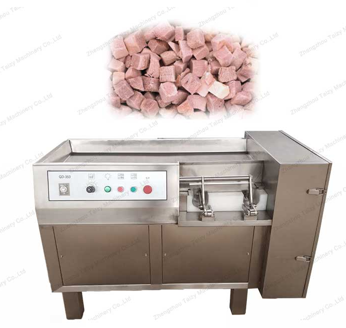 commercial frozen meat dicing machine