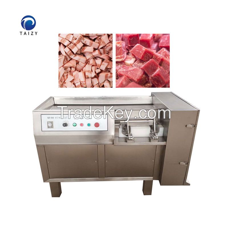 Chicken meat dicing machine beef dicing machine frozen pork cubes cutting machine