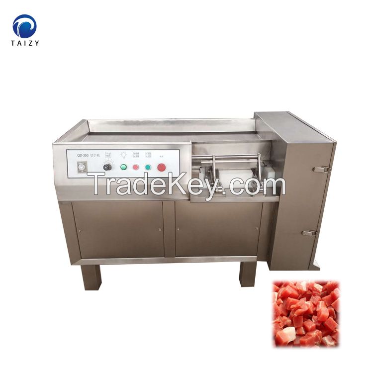 Chicken meat dicing machine beef dicing machine frozen pork cubes cutting machine