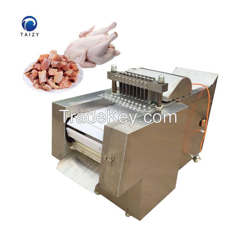 frozen pork cutter automatic chicken cutting machine meat cube cutting machine goat meat dicer meat cutting machine