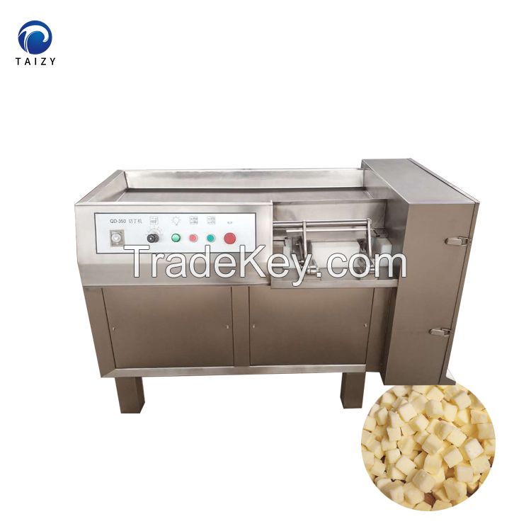 Chicken meat dicing machine beef dicing machine frozen pork cubes cutting machine