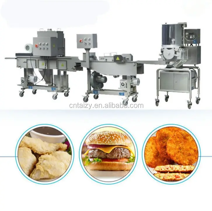 automatic burger patty forming machine industrial hamburger patty forming machine beef burger patty making machine