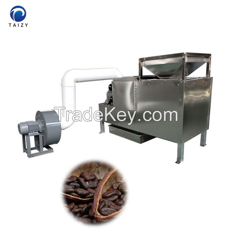  Roasted Cocoa Beans Peeling Machine Coffee Cocoa Skin Remover Machine