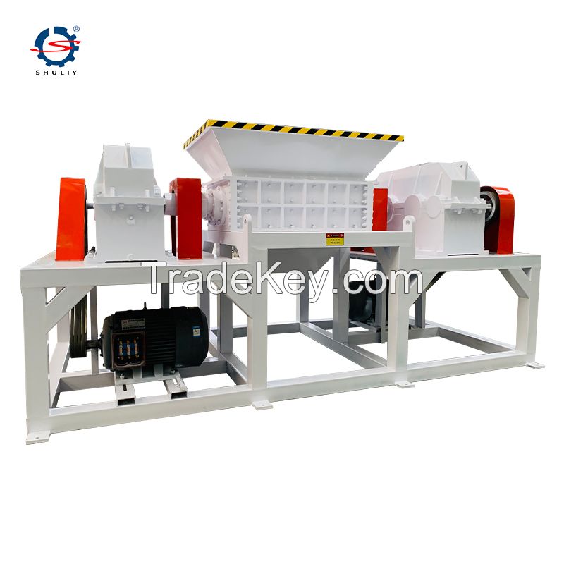  Plastic Bottle Crushing 500 Carton Shredder Machine