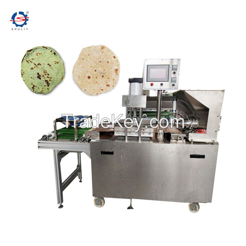 Automatic Chapati Corn Flat Bread Maker Pancake Roti Tortilla Making Machine