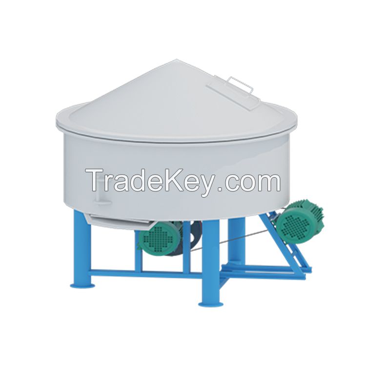 High quality Mixer With Mobile Wheel On Site Pan Cement Mixer