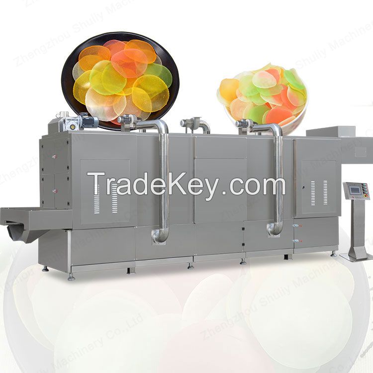 Indonesia processing equipment prawn cracker making shrimp chips cracker machine