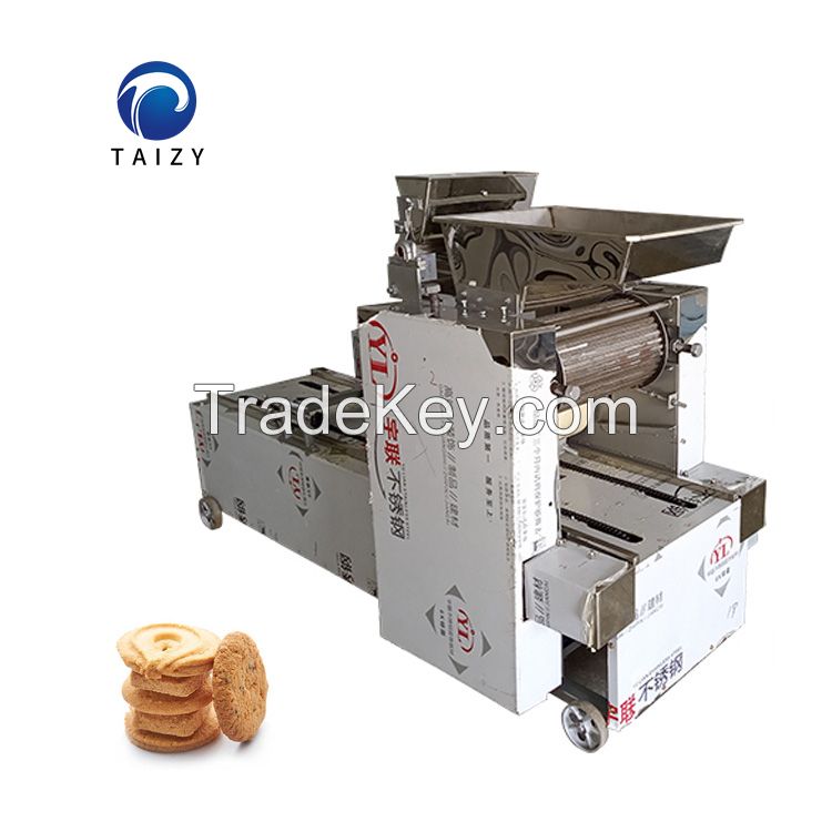 Automatic Shaft Biscuits Production Machine Computerized Cookies Making Line Dough Food Production Machinery Europe ISO