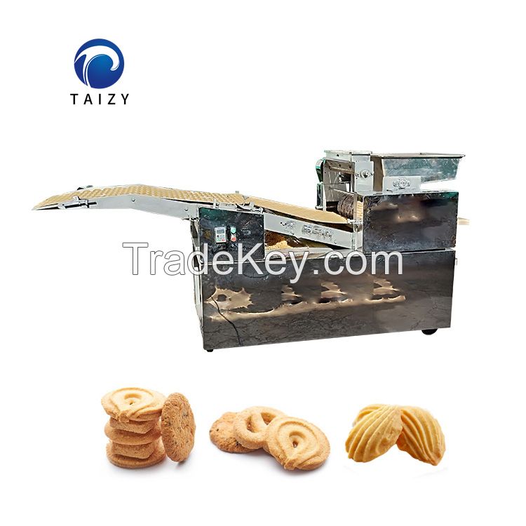 Automatic Shaft Biscuits Production Machine Computerized Cookies Making Line Dough Food Production Machinery Europe ISO