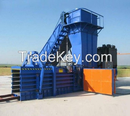 Scrap horizontal aluminum can baling machine hydraulic baler 