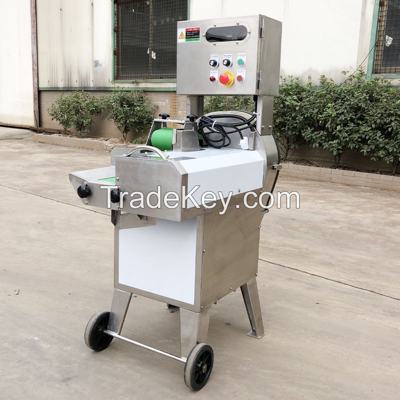 Leaf Vegetable Spinach Cutting Machine Potato Chips Slicer Fruit Vegetable Cutter Machine