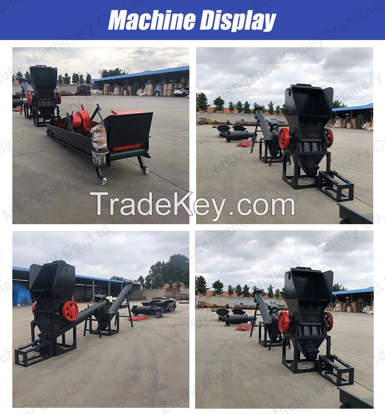 Full Line of plastic recycling machine for waste plastics