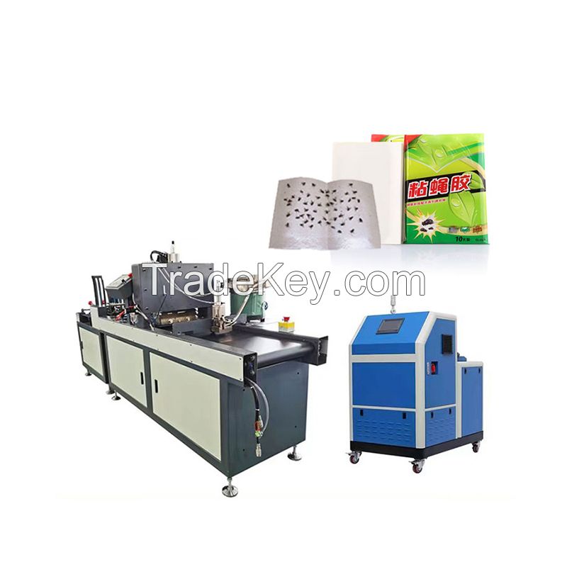 mouse sticky paper glue machine/insect/rat killer paper making machine/pest control trap forming machine