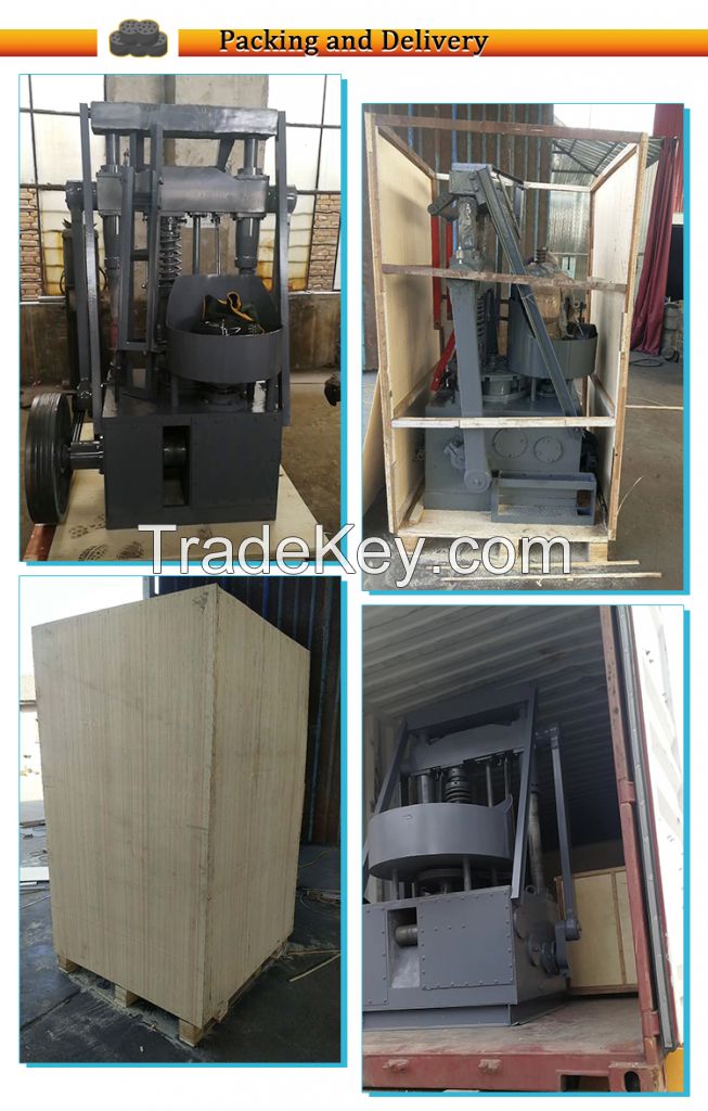 new designed high production capacity straw/wood/honeycomb briquette machine