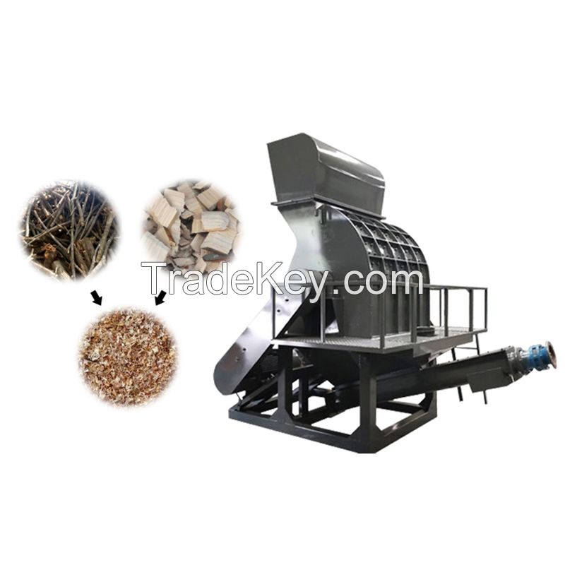 wood sawdust hammer mill machine for making sawdust