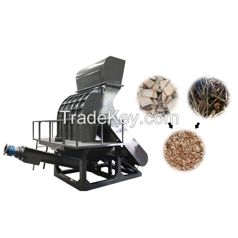 wood sawdust hammer mill machine for making sawdust