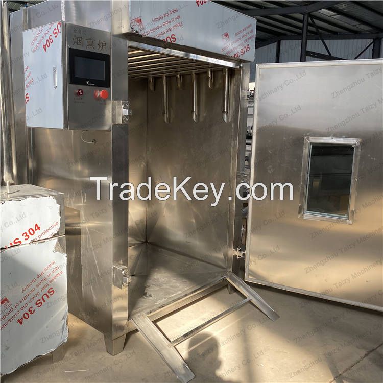 Commercial Smokehouse Food Smoker Chicken Sausage Smoke Oven Meat Processing Machine