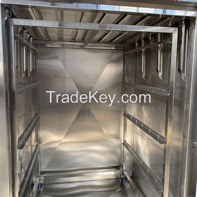 Stainless Steel Kitchen Restaurant Electric Meat Fish Food Smoker Machine