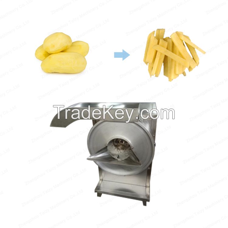 Automatic Frozen French Fries Making Machine French Fries Production Line Stainless Steel