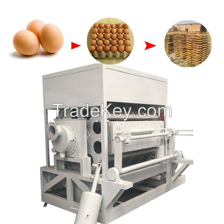 High Efficiency Egg Tray Making Machine for Waste Paper Processing