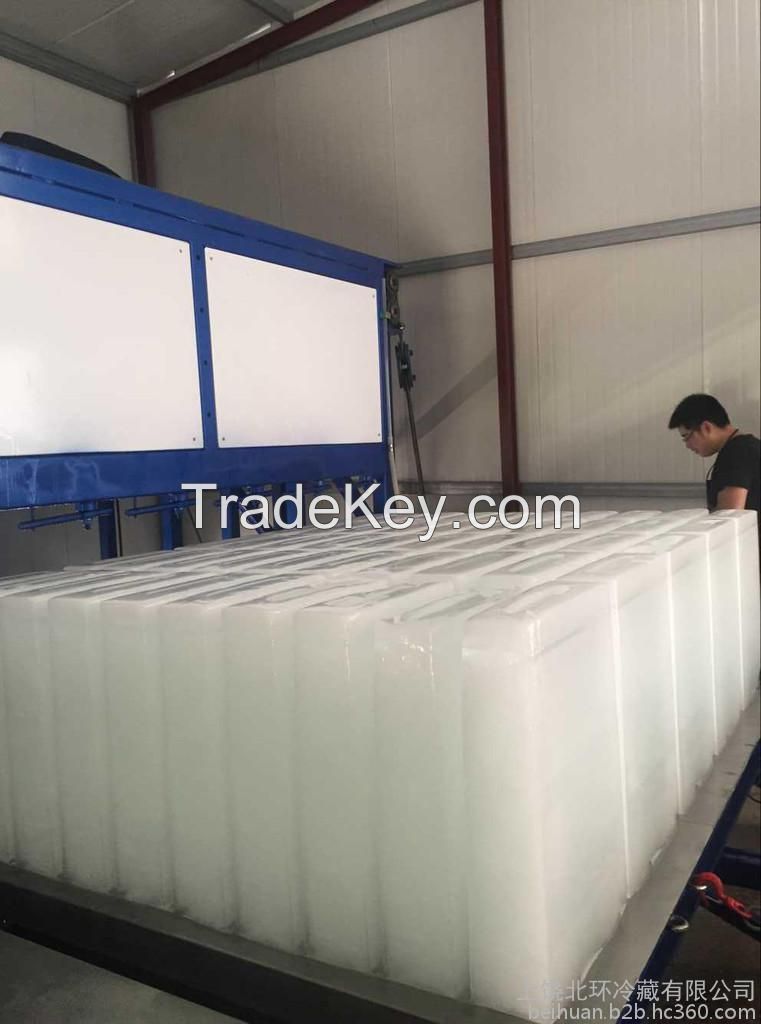 Electric ice block maker making molding machine commercial block ice plant for ice cubes