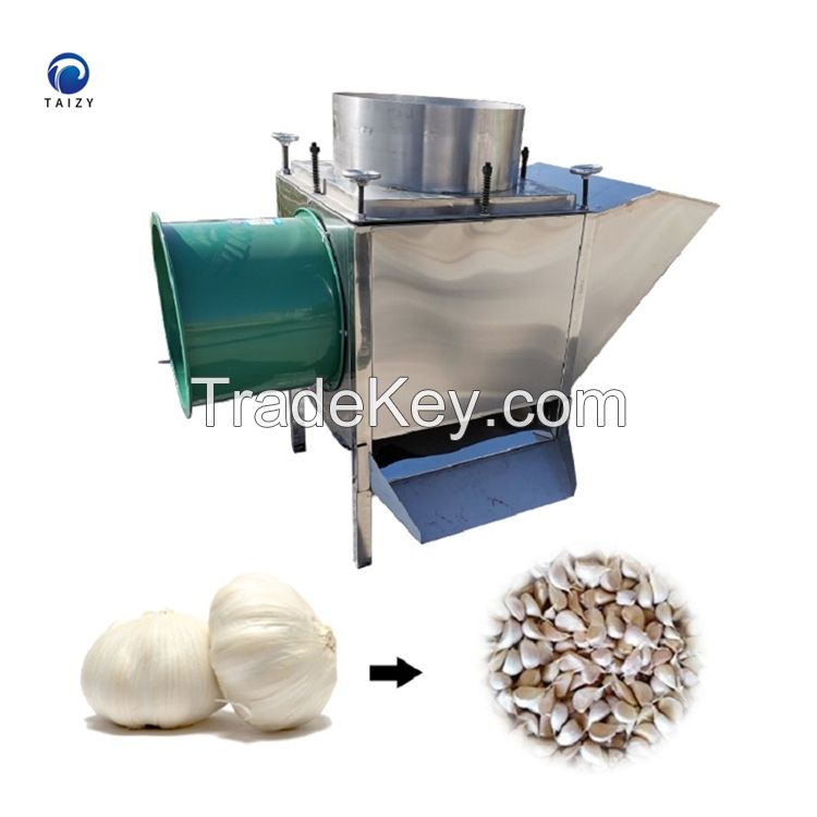 High Efficiency Automatic Garlic Breaking Peeling Sorting Machine 