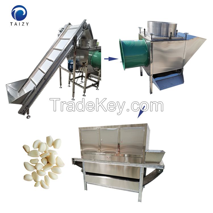 Automatic Dried Garlic Chips Processing Machines